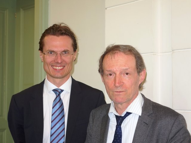 Verteidigerduo Georg Retter, Wolfgang Blaschitz | Foto: Probst