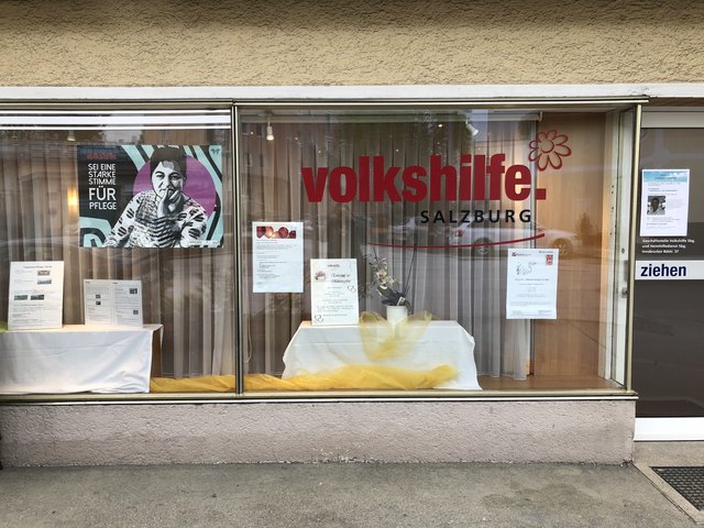 Die Volkshilfe Salzburg hat als Räumlichkeit für das Treffen gedient.