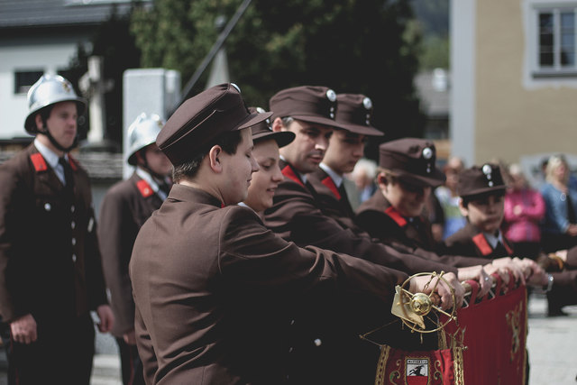 Festliche Florianifeier 2018 in Mittersill. | Foto: FF Mittersill