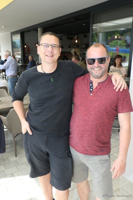 UGR DI Fritz Brandstetter mit DI (FH) Gerhard Winter im "Livingroom".