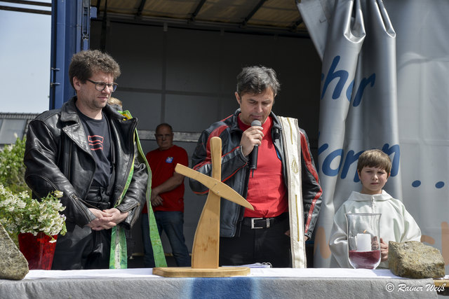 Die Zelebranten Klemens Hager und Josef Danner