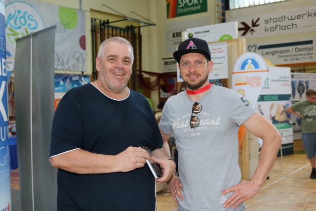 Organisatior Georg Reschen und Guntbert Woche, WOCHE-Medienberater | Foto: Lederer