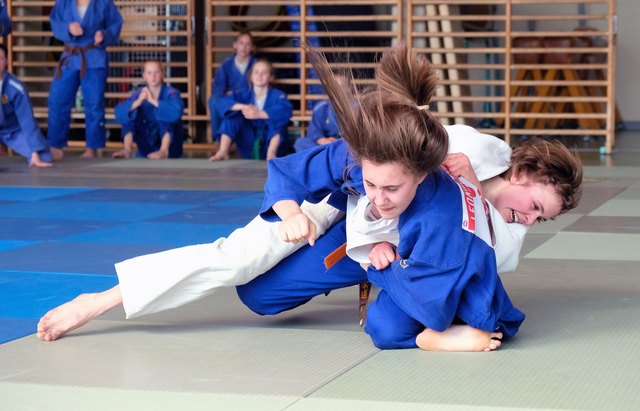 Sophie Schmiderer im weißen Judogi | Foto: SVG
