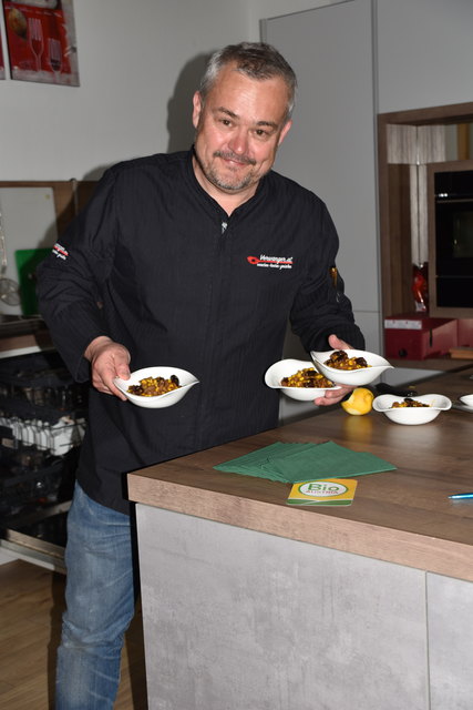 Thomas Verwanger kocht am liebsten mit regionalen Zutaten.