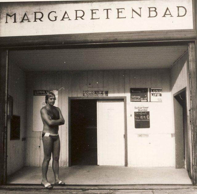 Es war einmal im Maragaretenbad: Die Geschichte der Badeanlage gibts jetzt in Form einer Ausstellung zu sehen. | Foto: Grätzelinitiative Margaretenbad