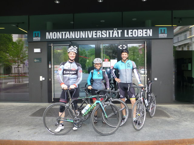 27 Teams mit bis zu vier Personen radeln an der Montanuniversität Leoben aktuell zur Arbeit. | Foto: Montanuniversität Leoben