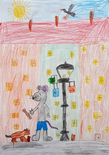 Kinderzeichnungen - Rudolfsheim-Fünfhaus