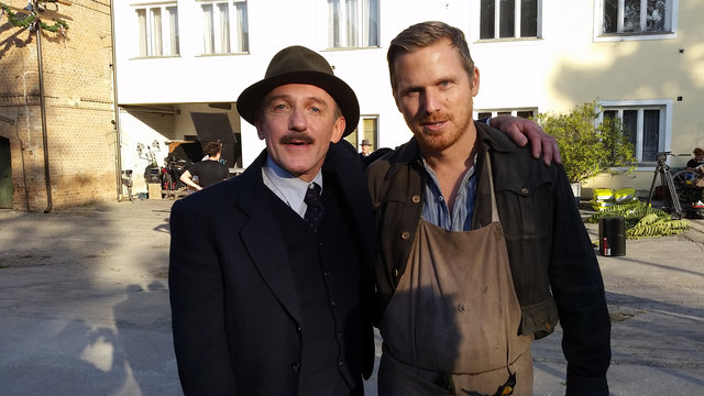 Seite an Seite mit Karl Markovics. Eine Ehre für Andreas Ortner. | Foto: Ortner