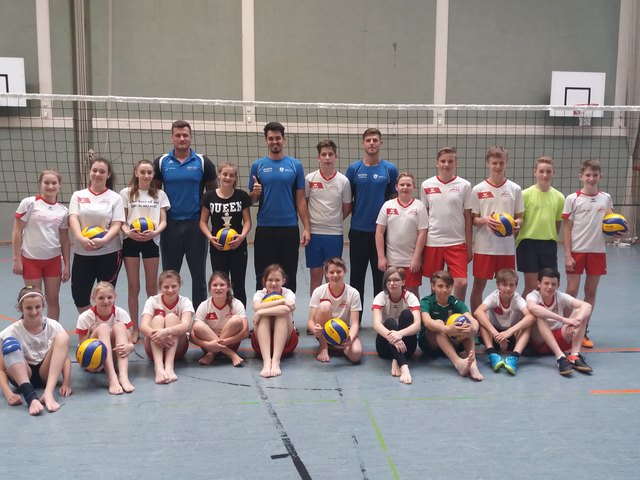 Die Schüler lernten einige Tricks der Profis.