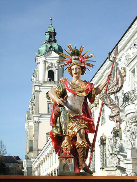 Der Heilige Florian im Stift St.Florian (OÖ)