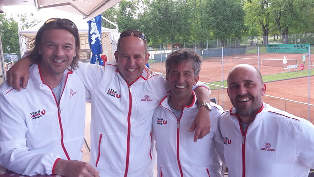 Christian Havelka, Karl Klassek, Stefan Tagger, Benni Bittmann (von links) | Foto: Sportunion