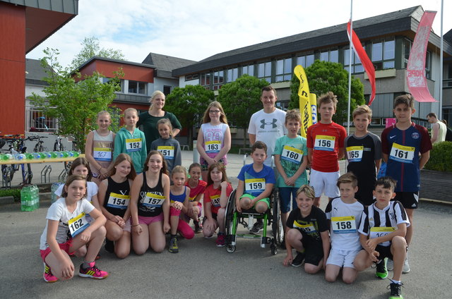 1a-Klasse der NMS vor dem Start