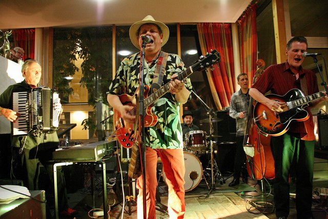 Die Mojo Blues Band begeisterte beim Jazzknödel #63