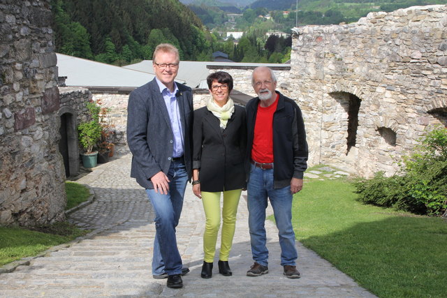 Stellten den "Impetus" Kultursommer vor: Reinhard Antolitsch, Monika Hebein-Tschofenig, Bernhard Wolfsgruber