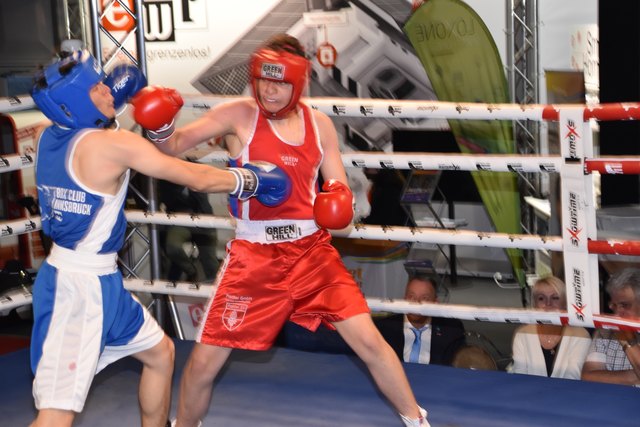 Als harte, aber faire Sportart wurde Boxen vorgestellt. | Foto: Reichel