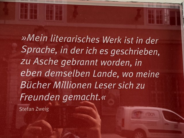 Stefan Zweig gilt als herausragender Autor, der in Asien noch bekannter als Goethe ist.