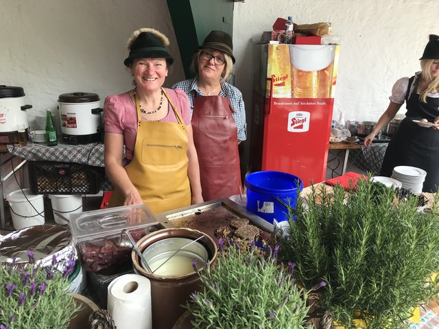 Christine Gamsjäger und Elisabeth Tschojer