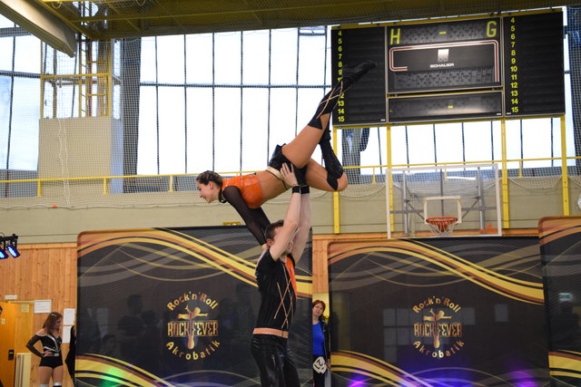 C-Klasse: Sabrina & Georg - auf dem Weg zum 2. Platz (Akrobatik: Schwan)