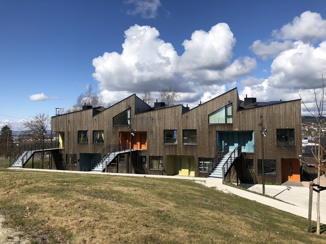 Platzsparend: "Housing for Youth" in Furuset | Foto: WOCHE