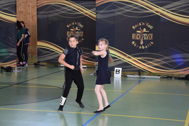 Einsteigerpaar - erster Turnierstart Raphaela & Oleg