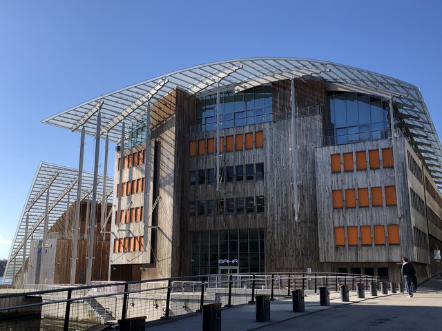 Seitenansicht des Astrup Fearnley Museum of Modern Art | Foto: WOCHE
