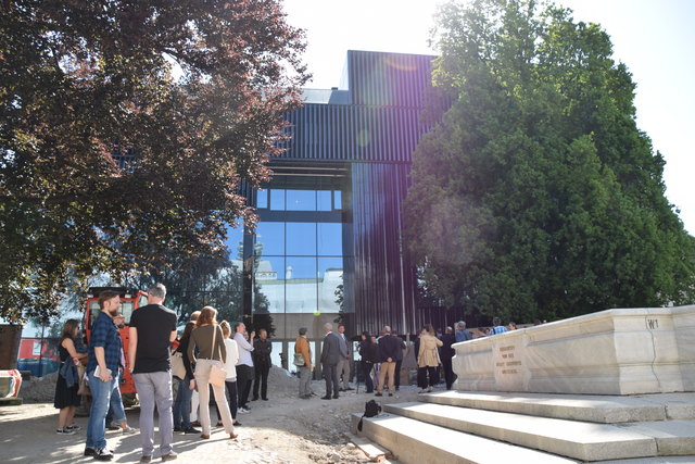 Das Haus der Musik ist beinahe fertig. Die ersten Proben finden schon nächste Woche statt.