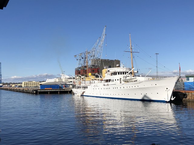 Das königliche Schiff „Norge“ ist ein Geschenk der Norweger an den König Håkon VII. (1948). | Foto: WOCHE