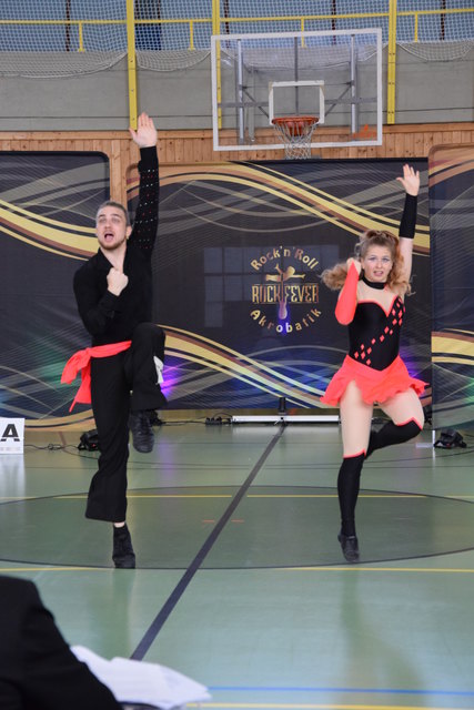 B-Klasse: Alexandra & Korbinian - Fußtechnikrunde: es wird ausschließlich getanzt