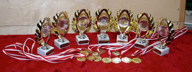 RRC Kreuzenstein Wien: alle Pokale und Medaillen des Tages