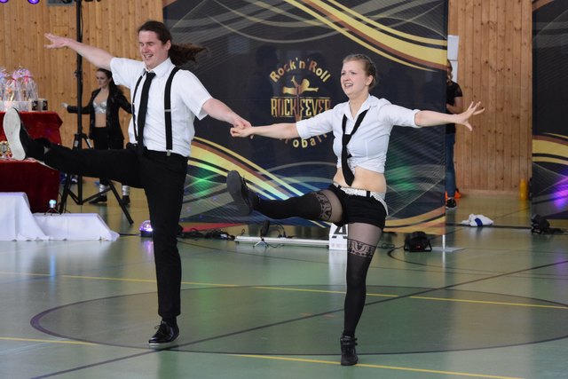 B-Klasse: Hanna & Joachim - Fußtechnikrunde: erster Turnierantritt nach über einem Jahr