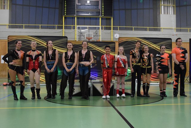 Die Wiener Meister 2018: Girls Like That (Miniformation Ladies), Christoph & Carmen (Schüler / Juveniles, RRC Rockfever ASKÖ Wien), Nikolaus & Louisa (Junioren, SU RRC Rock Explosion Döbling), Sonja & Christian (Main Class / A-Klasse)