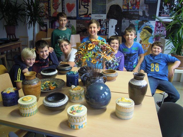 Schüler der MS Vorchdorf. | Foto: NMS Vorchdorf