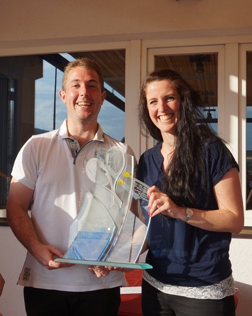 Die Dorfmeister 2018 im Mixed-Doppel: Magda Mair und Markus Schwaiger