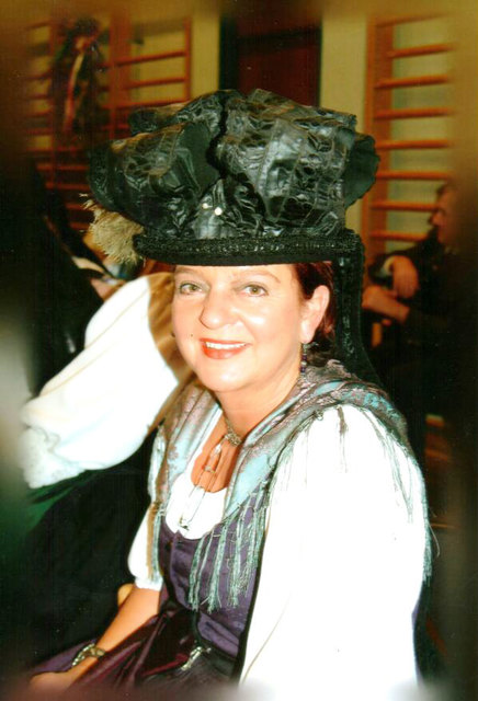 Anna Maria Höfferer, Obfrau der Trachtenfrauen Himmelberg