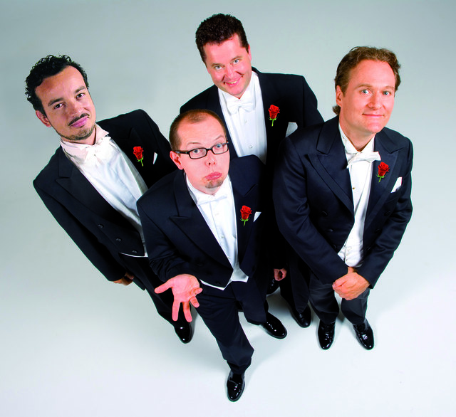 Die Operettts: Kirlianit Cortes, Christian Koch, Thomas Markus und Thomas Sigwal. | Foto: Privat