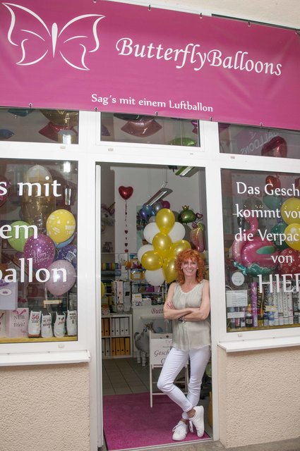Silvia Hubeni (Geschäftsinhaberin "Butterflyballoons"