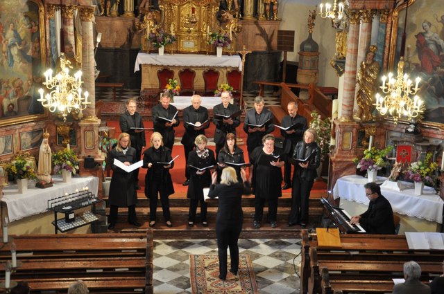 Das Vokalensemble InCantare begeisterte mit musikalischen Kostbarkeiten