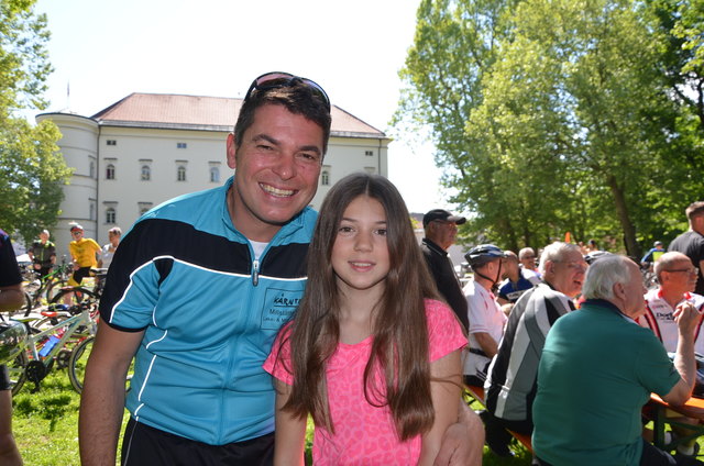 Stadtrat Christian Klammer mit Tochter Melina