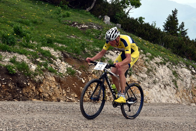 Der letzte Sieger und Streckenrekordhalter der Feuerkogel MTB-Attack Andreas Ortner | Foto: Team Instec