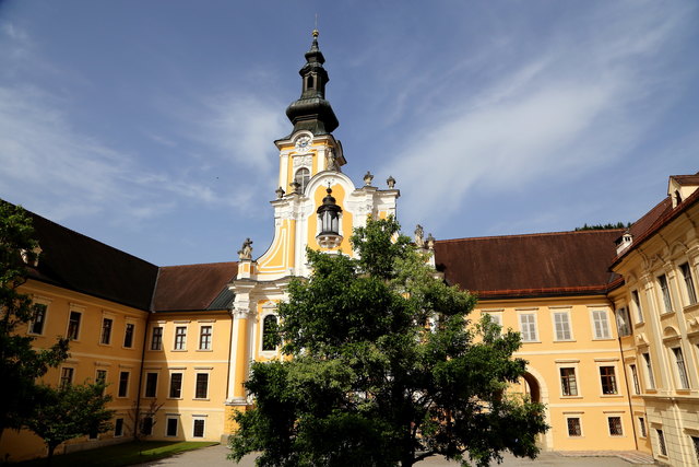 Die erste Blasmusikwertung in sakraler Musik findet an der Wiege der Steiermark im Stift Rein statt. | Foto: Höfler