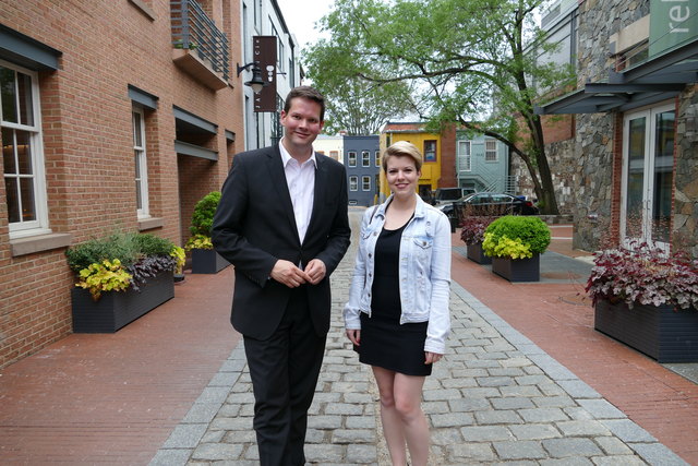 Lukas Mandl und Elisabeth Sedmik plauderten in Washington über die Heimat.