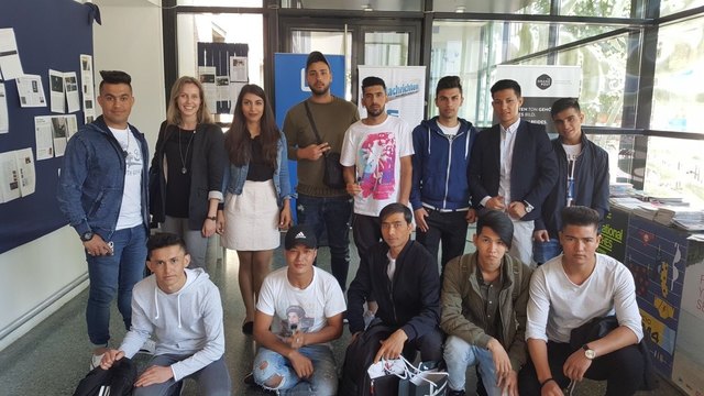 In Kooperation mit der 4a drehte die Übergangsklasse des Gymnasiums Braunau einen Kurzfilm. | Foto: BRG Braunau