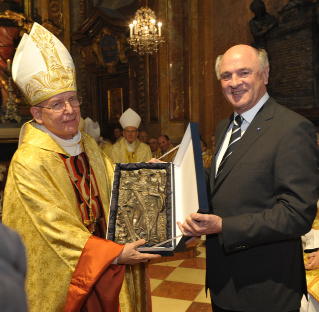 Klaus Küng reichte bereits vor zweieinhalb Jahren sein Rücktrittsgesuch, anlässlich seines 75. Geburtstags, ein. Nun scheint die Suche nach einen Nachfolger mit der Bestellung von Alois Schwarz beendet. | Foto: Diözese St. Pölten/Ferdinand Bertl