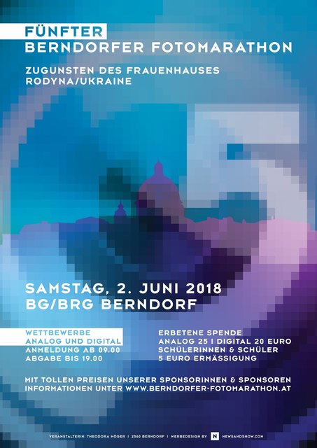 Plakat 5. Berndorfer Fotomarathon