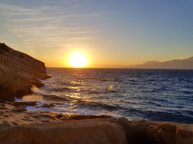 hier gibts traumhafte Sonnenuntergänge