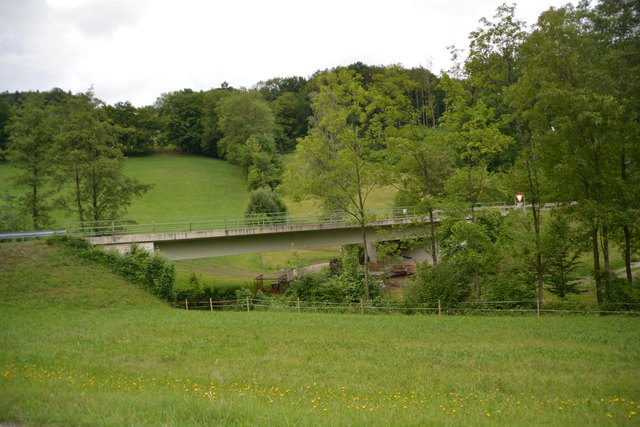 Generalsanierung in Scheibbs: Die Brücke über den Saffenbach in Brandstatt an der Bundesstraße B22 wird  instandgesetzt.