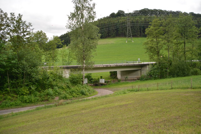 Generalsanierung in Scheibbs: Die Brücke über den Saffenbach in Brandstatt an der Bundesstraße B22 wird  instandgesetzt.