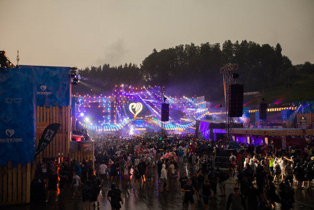 Electric Love Festival am Salzburg Ring Foto: Neumayr/MMV 11.7.2015