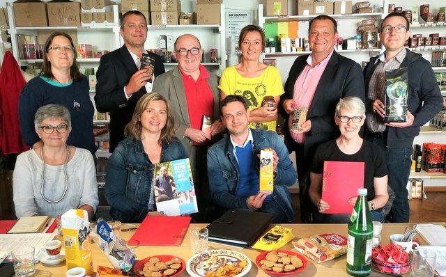 Die FAIRTRADE-Arbeitsgruppe der Gemeinde Pinkafeld traf sich zur konstituierenden Sitzung im Weltladen Pinkafeld