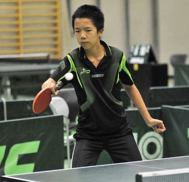 Einmal mehr erfolgreich: Eric Tang (TTK Naturfreunde Stadlau) verhilft der Wiener Auswahl zu Platz 3